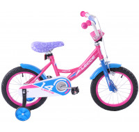 Detský bicykel 14" Fuzlu LECCE ružovo...